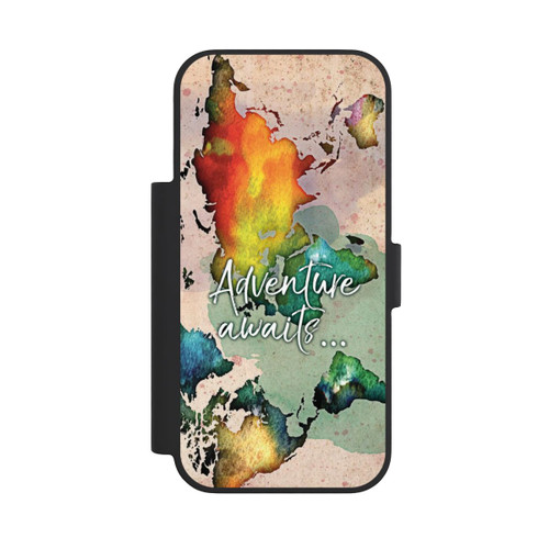 Apple iPhone 18 Pro NIVOflip Worldmap Colourful