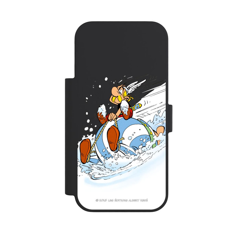 iPhone 18 Pro NIVOflip Astérix & Obélix Luge Transparent