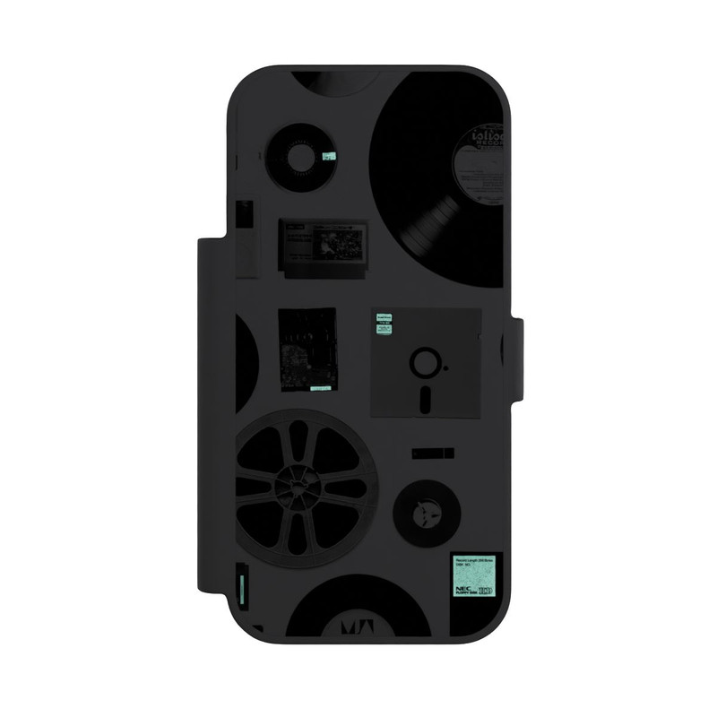 iPhone 18 Pro NIVOflip Data Tee ohne Hintergrund