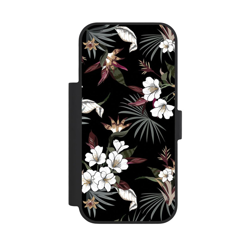iPhone 18 Pro NIVOflip Flowers Black