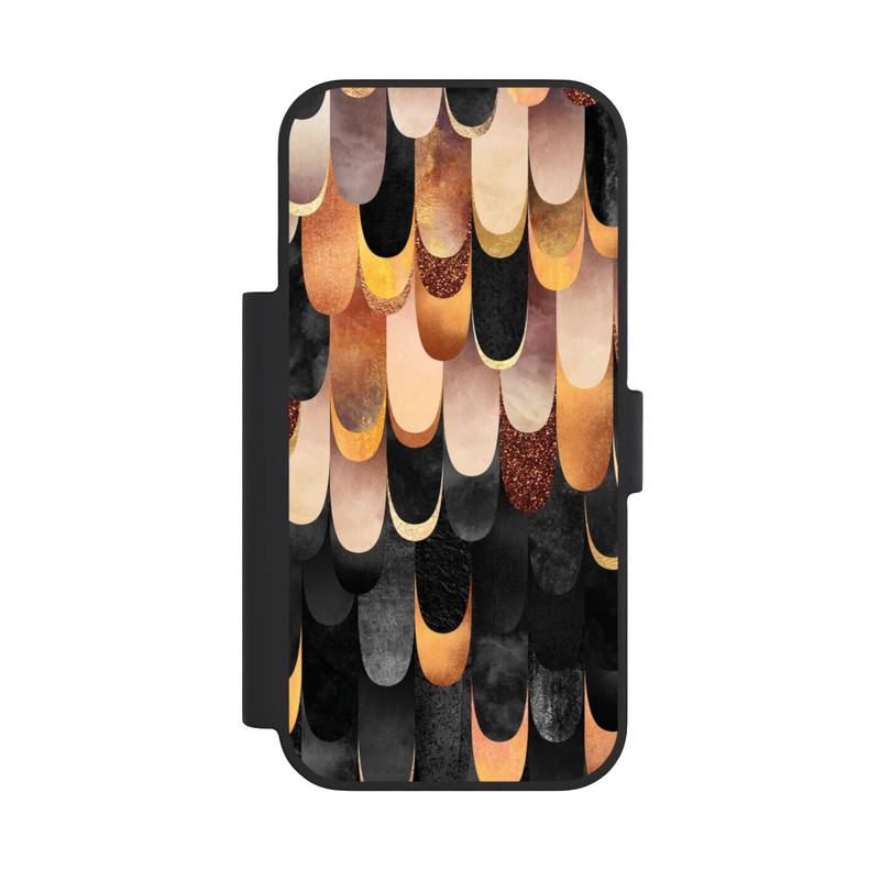 iPhone 18 Pro NIVOflip Gefiedertes Kupfer und Schwarz