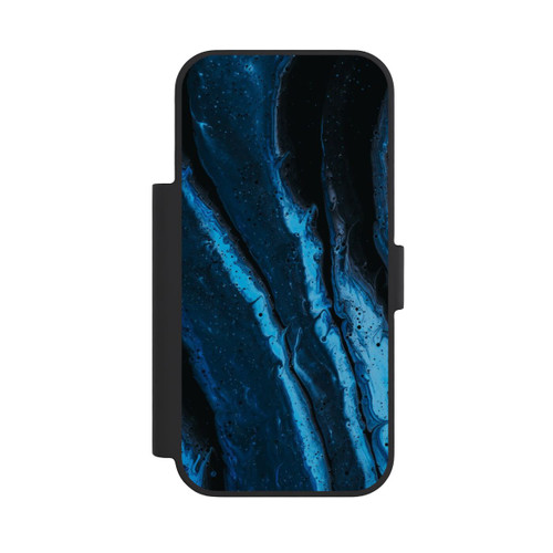 Apple iPhone 18 Pro NIVOflip Blue oil texture