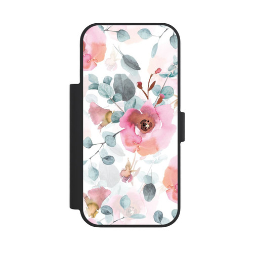 Apple iPhone 18 Pro NIVOflip Papier Peint Fleur Aquarelle