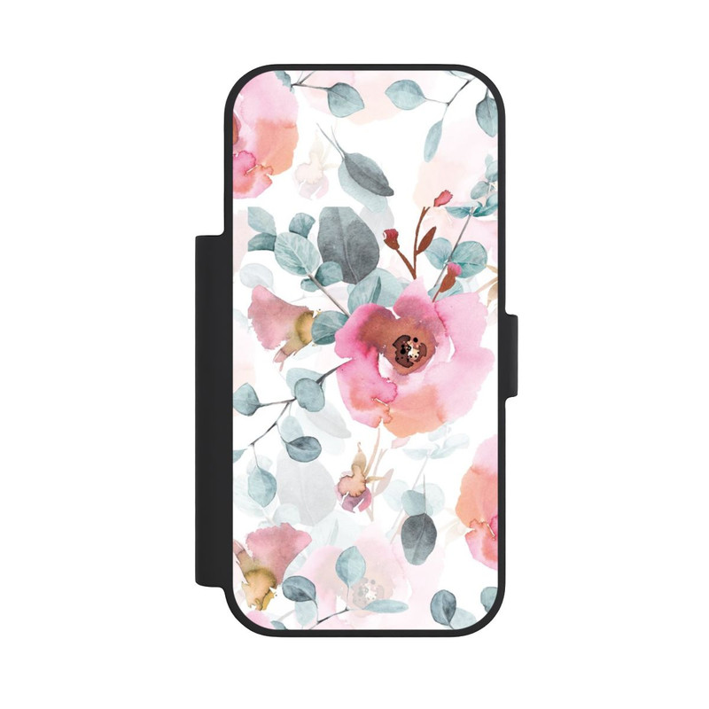 iPhone 18 Pro NIVOflip Papier Peint Fleur Aquarelle