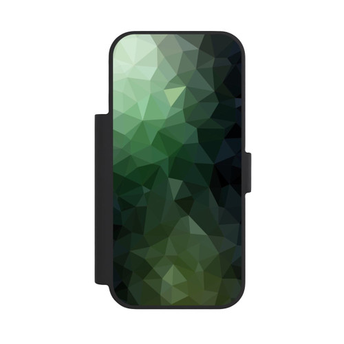 Apple iPhone 18 Pro NIVOflip Polygonal Mosaic Green