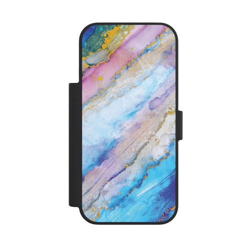 Apple iPhone 18 Pro NIVOflip Encre Bleue dans l'Eau