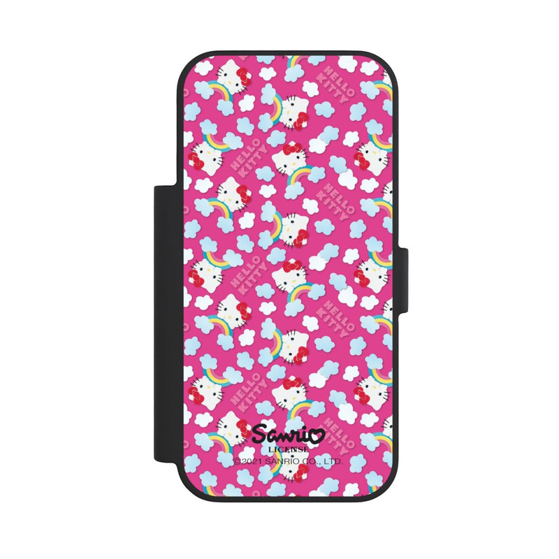 iPhone 18 Pro NIVOflip Hello Kitty Regenbogenmuster