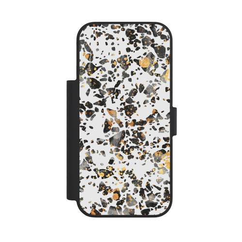 Apple iPhone 18 Pro NIVOflip Gold Speckled Terrazzo