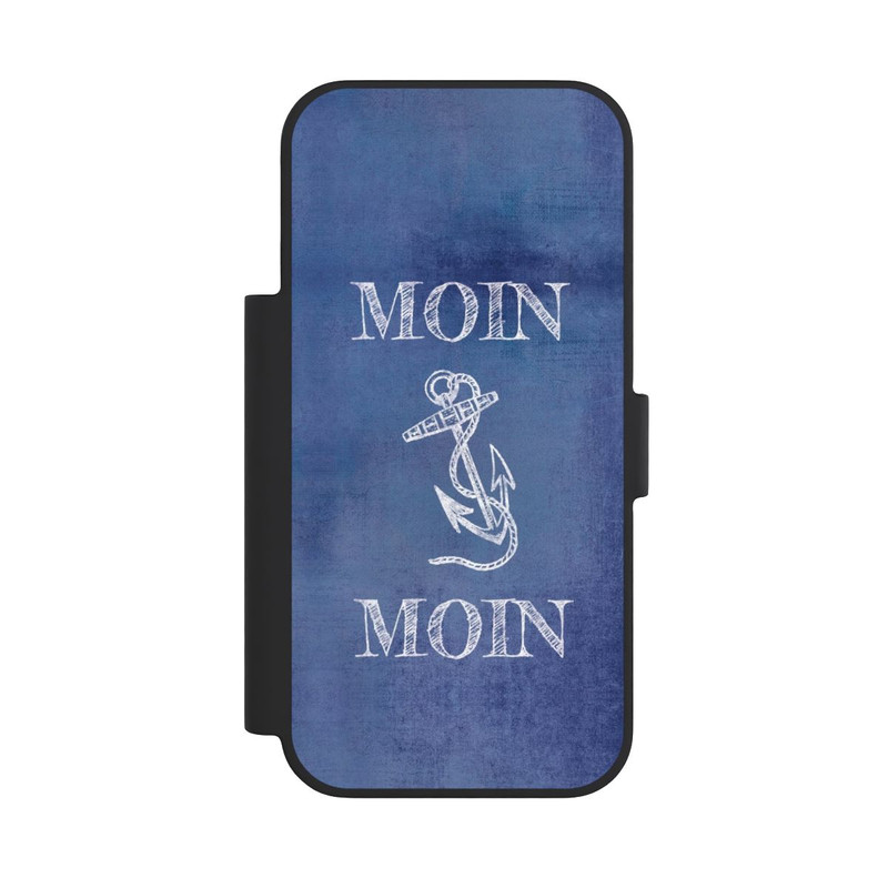 iPhone 18 Pro NIVOflip ancre grunge bleu