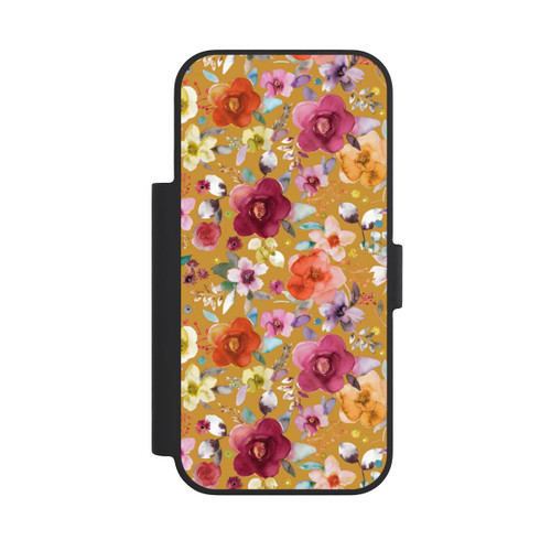 Apple iPhone 18 Pro NIVOflip Spring Floral Bouquets Mustard