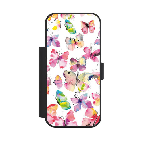 Apple iPhone 18 Pro NIVOflip Papillons de printemps aquarelle