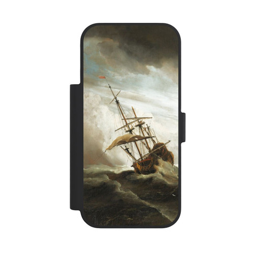 Apple iPhone 18 Pro NIVOflip A Ship on the High Seas Caught by a Squall
