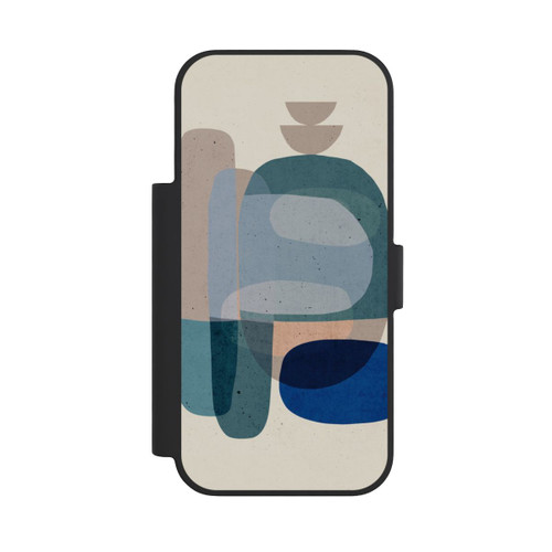 Apple iPhone 18 Pro NIVOflip Pierres n° 3 Bleu