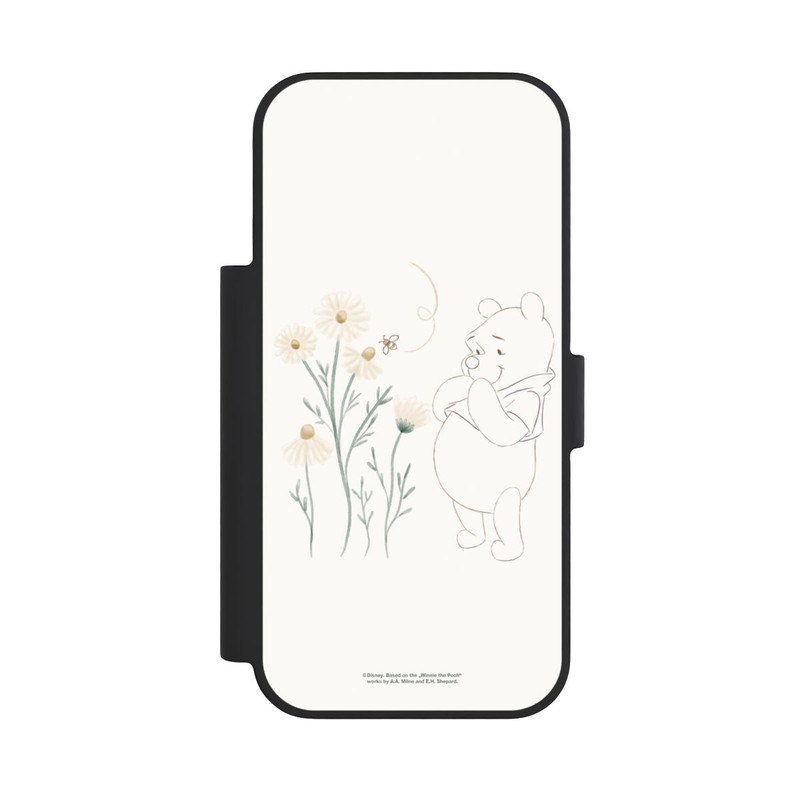 iPhone 18 Pro NIVOflip Winnie Puuh sieht sich Gänseblümchen an