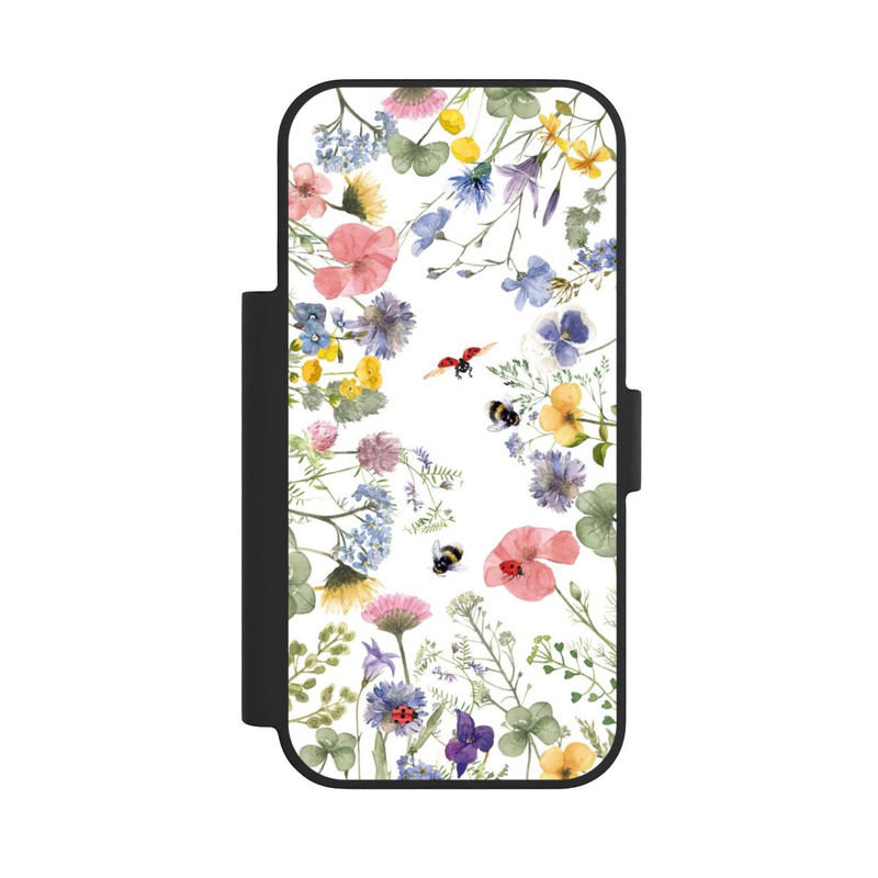 iPhone 18 Pro NIVOflip Fleurs Printanières et Abeilles