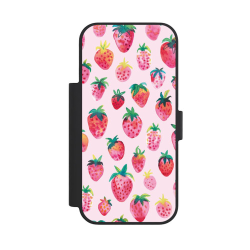 Apple iPhone 18 Pro NIVOflip Fraises aquarelles