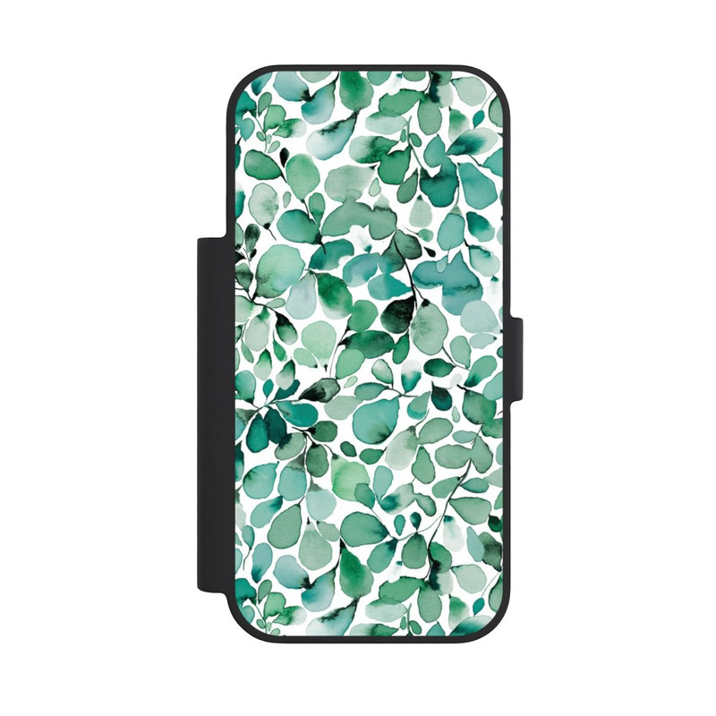 iPhone 18 Pro NIVOflip Aquarellmuster Blätter