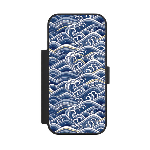Apple iPhone 18 Pro NIVOflip Vagues bleues kanagawa