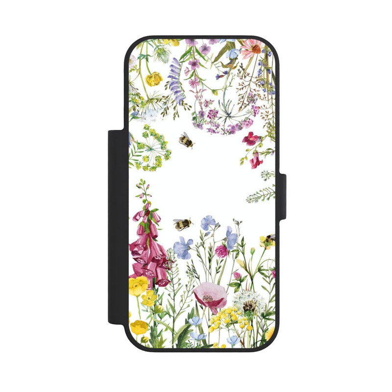 iPhone 18 Pro NIVOflip Cadre de fleurs sauvages des prés d'été
