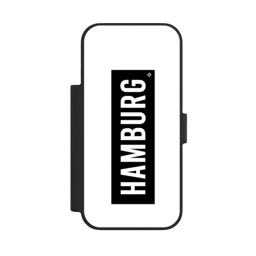 Apple iPhone 18 Pro NIVOflip HSV Hamburg Schwarz Weiss
