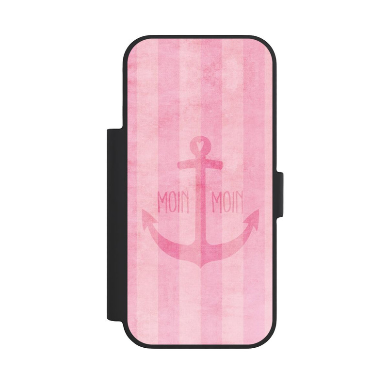 iPhone 18 Pro NIVOflip Moin Moin Stripes Pink