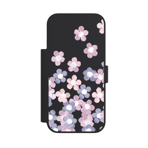 Apple iPhone 18 Pro NIVOflip Fleurs simples transparentes