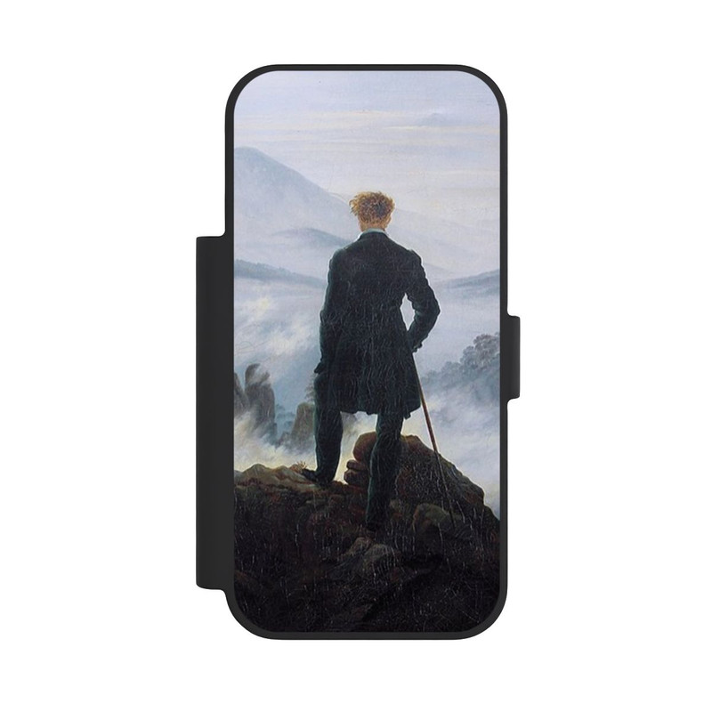 iPhone 18 Pro NIVOflip Le Vagabond au-dessus de la Mer de Brouillard