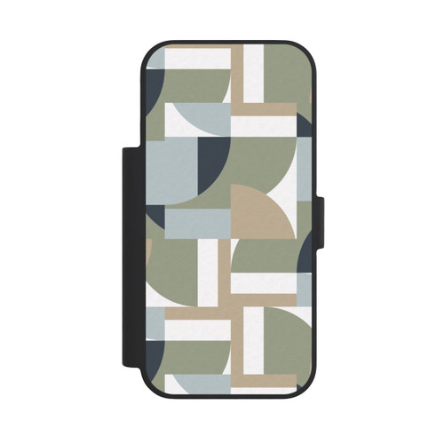 Apple iPhone 18 Pro NIVOflip Futuristische Bauhaus Polygone Beige