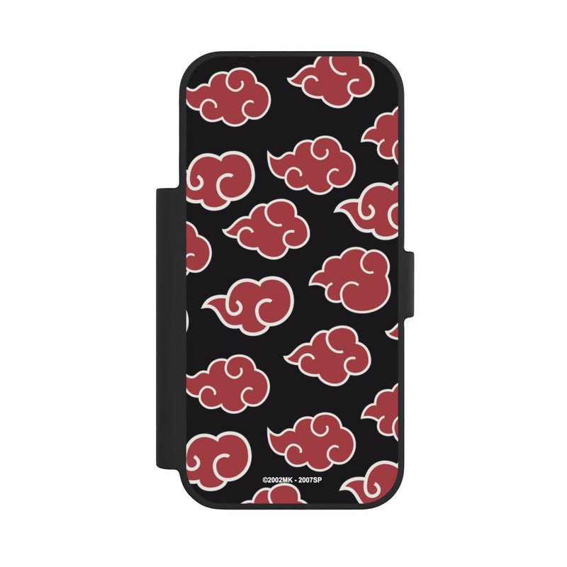 iPhone 18 Pro NIVOflip Akatsuki Pattern Black Big