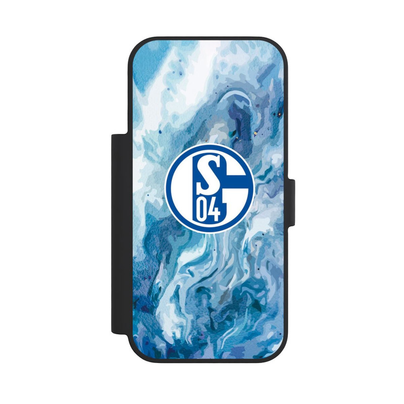 iPhone 18 Pro NIVOflip Schalke 04 Flüssig Blau