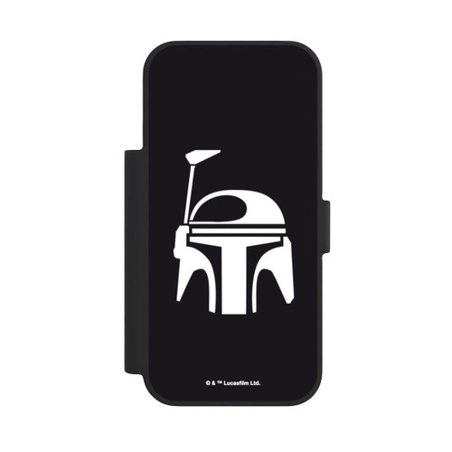 Apple iPhone 18 Pro NIVOflip Casque Boba Fett Noir