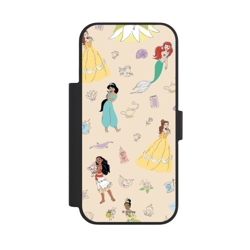 Apple iPhone 18 Pro NIVOflip Princess Pattern Beige Disney Princess
