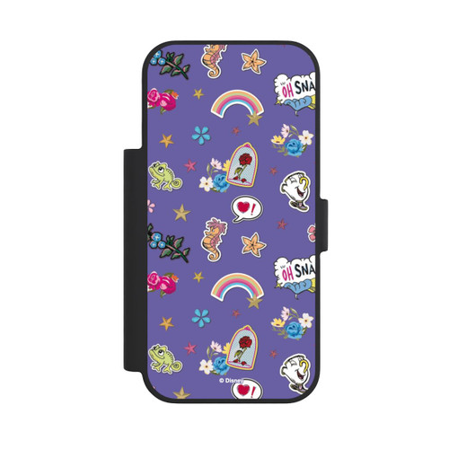Apple iPhone 18 Pro NIVOflip Princess Pattern Purple Disney Princess