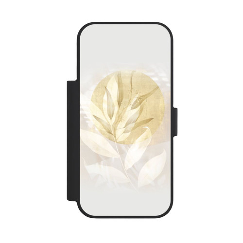 Apple iPhone 18 Pro NIVOflip Boho Gold Blumen Kunst