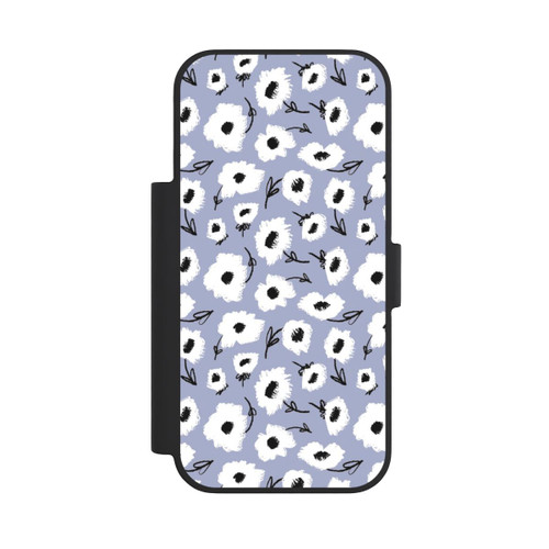 Apple iPhone 18 Pro NIVOflip Pattern Fleurs Lilas