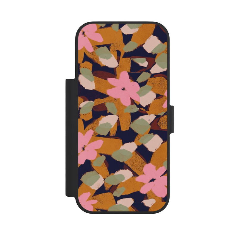 iPhone 18 Pro NIVOflip Pattern Fleurs Roses
