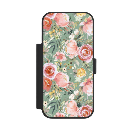 Apple iPhone 18 Pro NIVOflip Bouquet de Pivoines Pastelles
