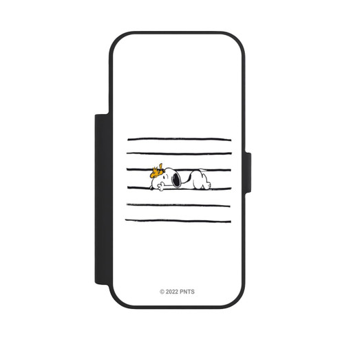 Apple iPhone 18 Pro NIVOflip Snoopy &amp; Woodstock Lignes