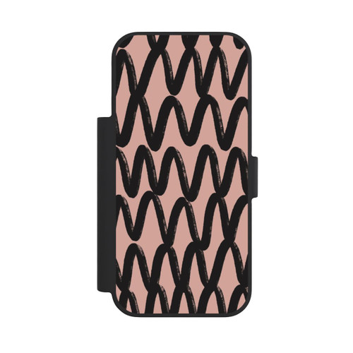 Apple iPhone 18 Pro NIVOflip Zig Zag Noir