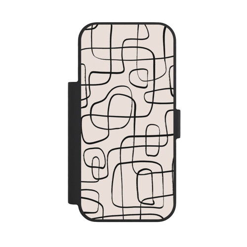 Apple iPhone 18 Pro NIVOflip Lignes Fines Pattern