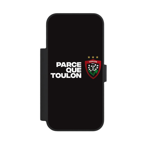 Apple iPhone 18 Pro NIVOflip RC Toulonnais PQT Noir