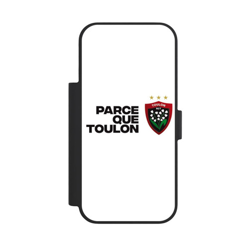 Apple iPhone 18 Pro NIVOflip RC Toulonnais PQT Blanc