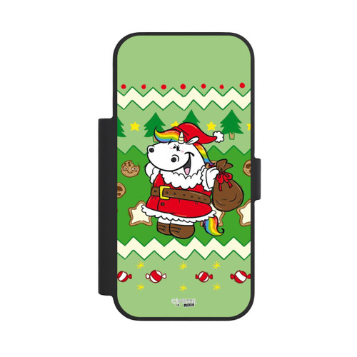 Apple iPhone 18 Pro NIVOflip Ugly Christmas Pummeleinhorn Green
