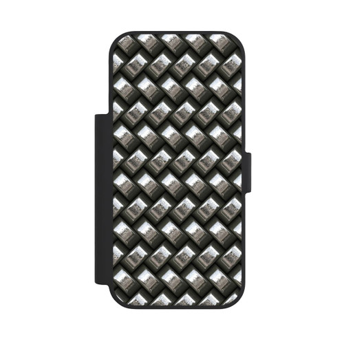 Apple iPhone 18 Pro NIVOflip Glamour Silver Metal