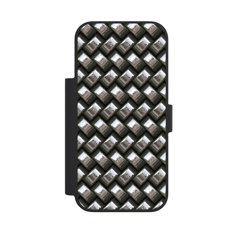 iPhone 18 Pro NIVOflip Glamour Silver Metal