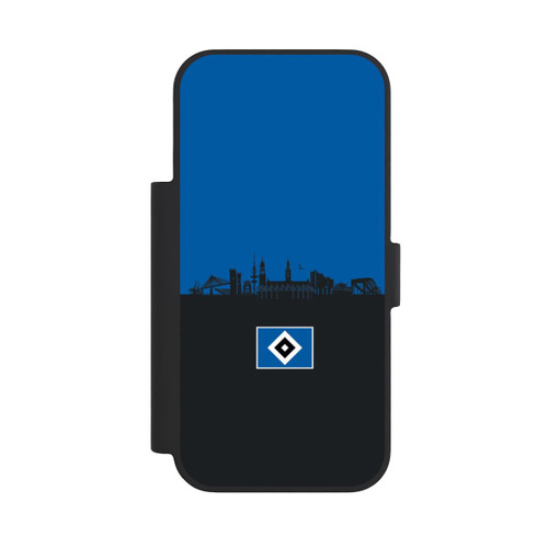 Apple iPhone 18 Pro NIVOflip HSV Skyline Blau Schwarz