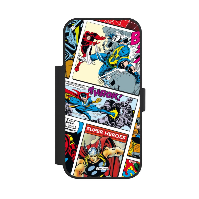 iPhone 18 Pro NIVOflip Marvel Retro Comic Blue