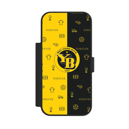 Apple iPhone 18 Pro NIVOflip BSC YB Gelb Schwarz Muster