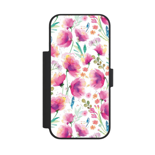 Apple iPhone 18 Pro NIVOflip Watercolor Abstract Poppies