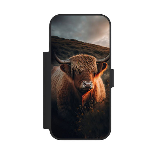 Apple iPhone 18 Pro NIVOflip Vache Highland avec de grandes cornes avec IA